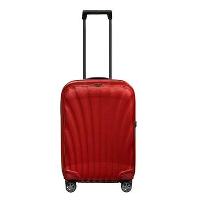 Samsonite C-Lite Handgepäck Spinner 55 cm - Erweiterbar 36/42 Liter - 55x40x20/23 cm - chili red