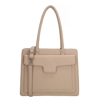 Charm London Monaco Shopper - afneembare schouderriem - zand
