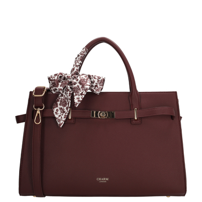 Charm London The Hamptons Shopper bordeaux