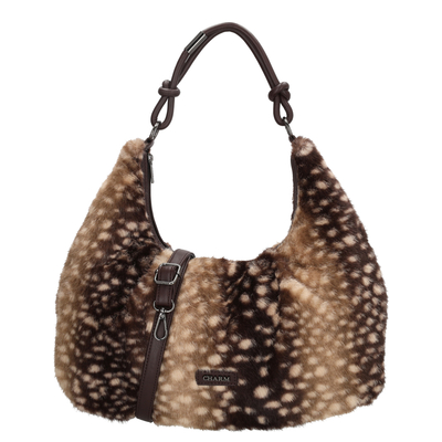 Charm London Oslo Handtas - afneembare schouderriem - hert