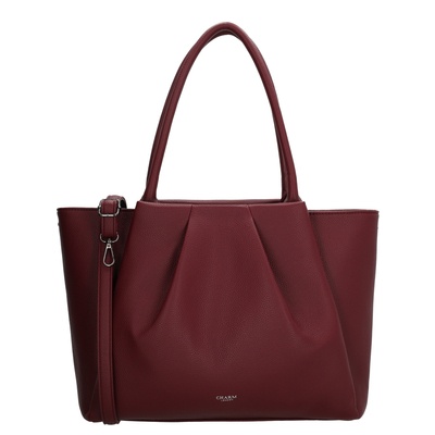 Charm London Lyon Laptoptas - 15.6" laptopvak - bordeaux