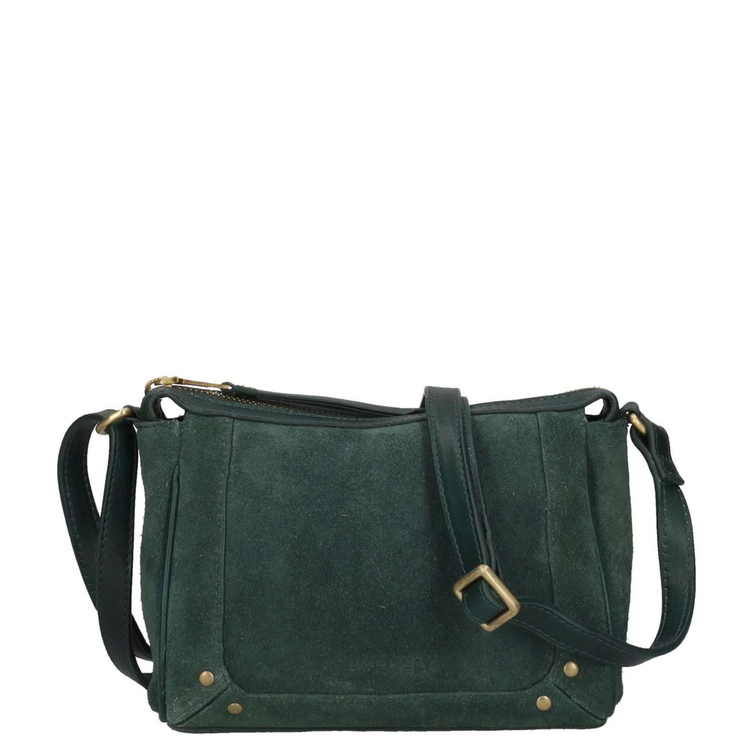 Burkely Sierra Crossbody Schoudertas dark green damestas