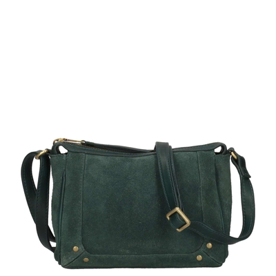 Burkely Sierra Crossbody Umhängetasche dark green