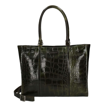 Burkely Cool Colbie Laptopschoudertas - 13.3" laptopvak - olive