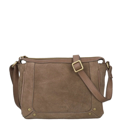 Burkely Sierra Crossbody Umhängetasche taupe