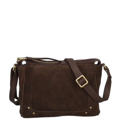 Burkely Sierra Crossbody Schoudertas donker bruin