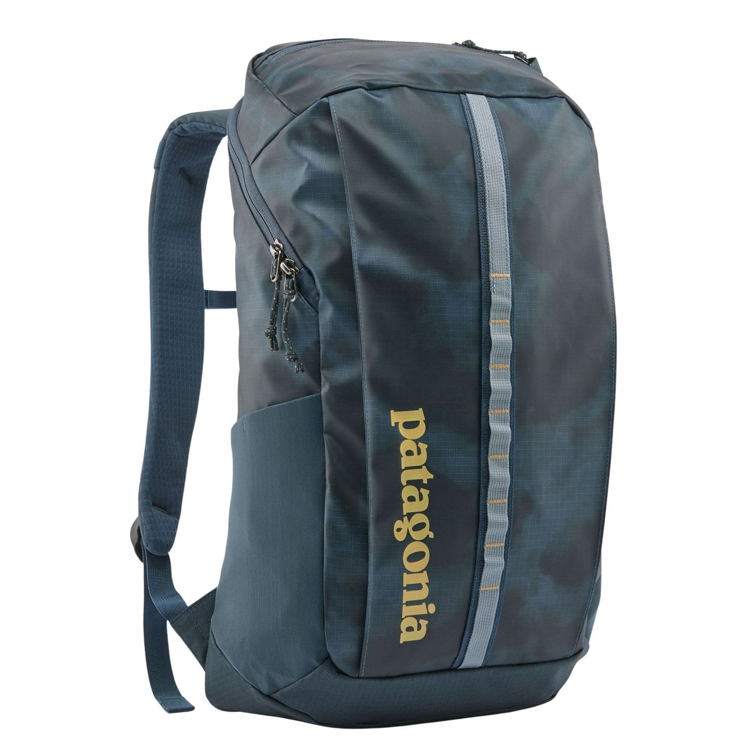 Patagonia Black Hole rugzak zwart en blauw