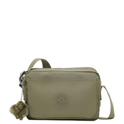 Kipling Abanu M Crossbody Schoudertas almost sage