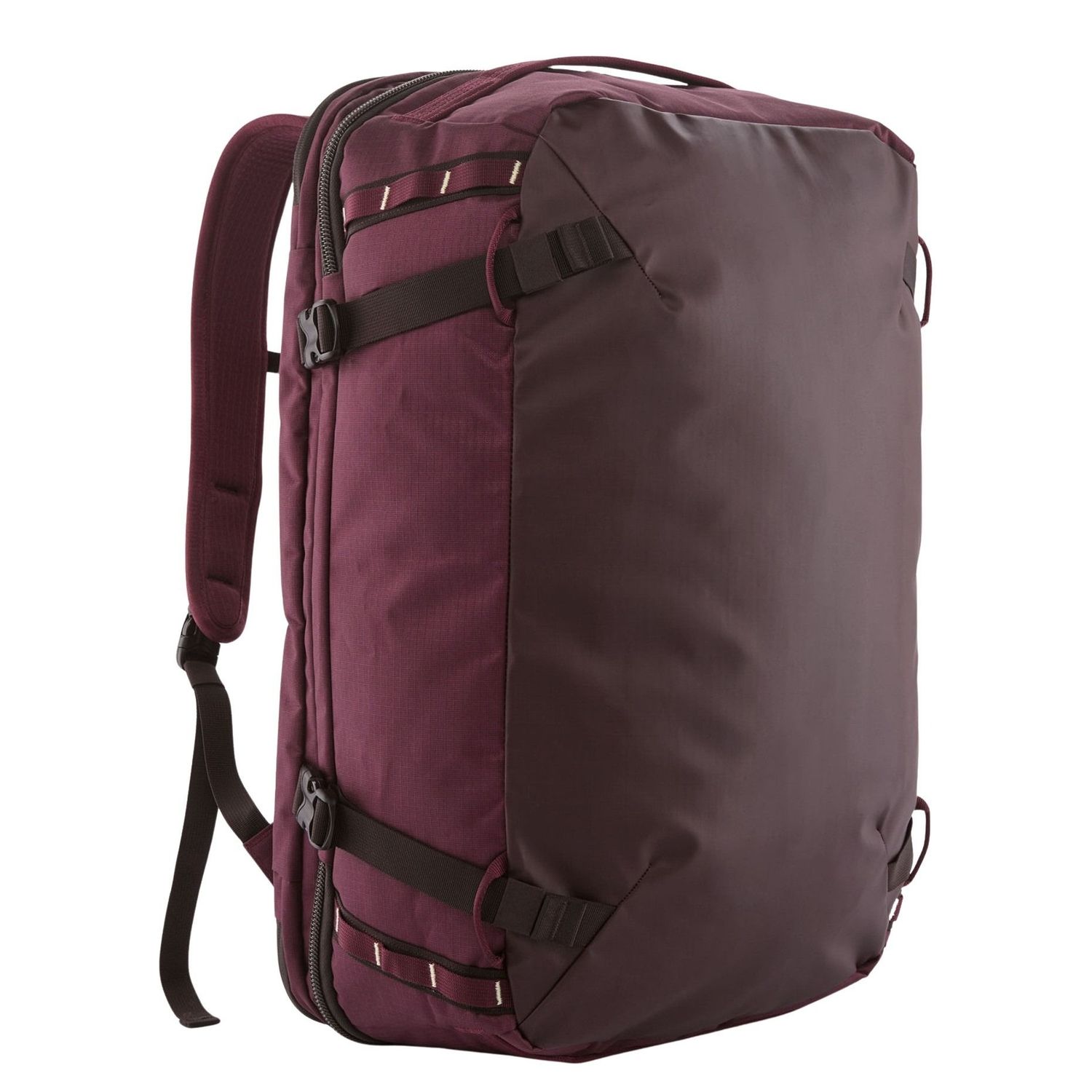 Patagonia Black Hole weekendtas zwart en rood