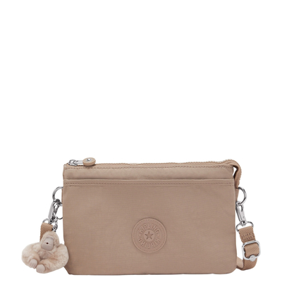 Kipling Riri Crossbody Schoudertas tan beige