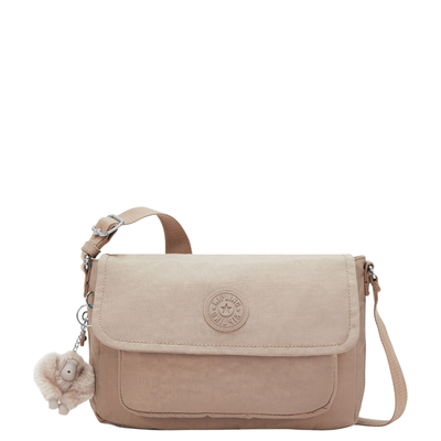 Kipling Dalma Crossbody Umhängetasche tan beige