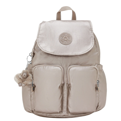 Kipling City Pocket S Crossbody Umhängetasche metallic glow