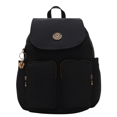 Kipling City Pocket S Rugzak blush gold black