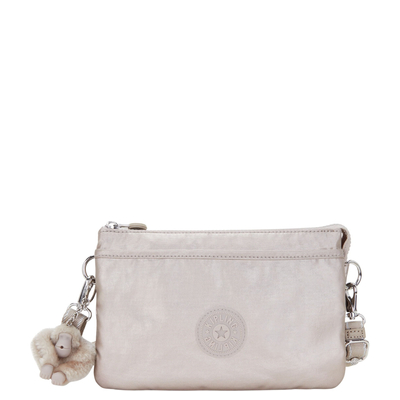 Kipling Riri Crossbody Umhängetasche metallic glow