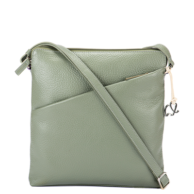 Mywalit Milano Vertical Crossbody Umhängetasche orchid