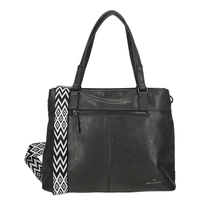 Enrico Benetti Stacey Schoudertas black