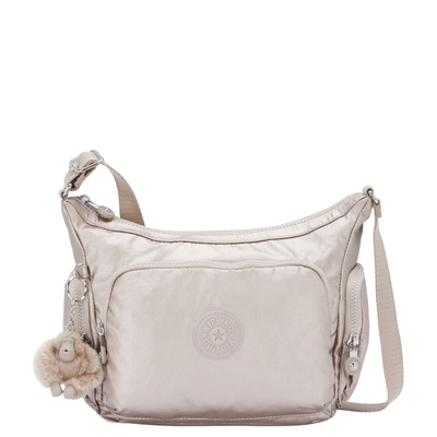 Kipling Gabb S Crossbody Umhängetasche metallic glow