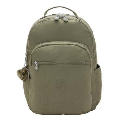 Kipling Kipling Seoul Lap Rugzak School - 15" laptopvak almost sage