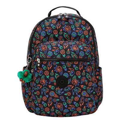 Kipling Kipling Seoul College Extra Rugzak School - 15" laptopvak sport doodle