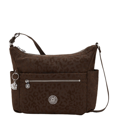 Kipling Gabb S Crossbody Umhängetasche soft leopard blue