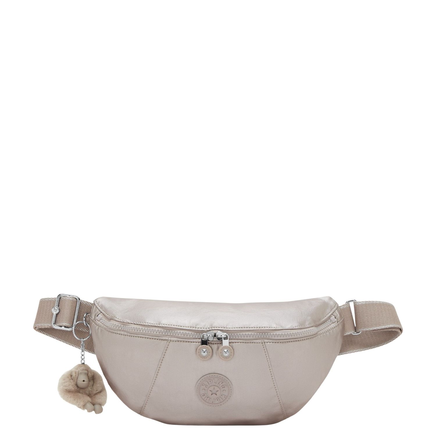Kipling crossbodytas zilver