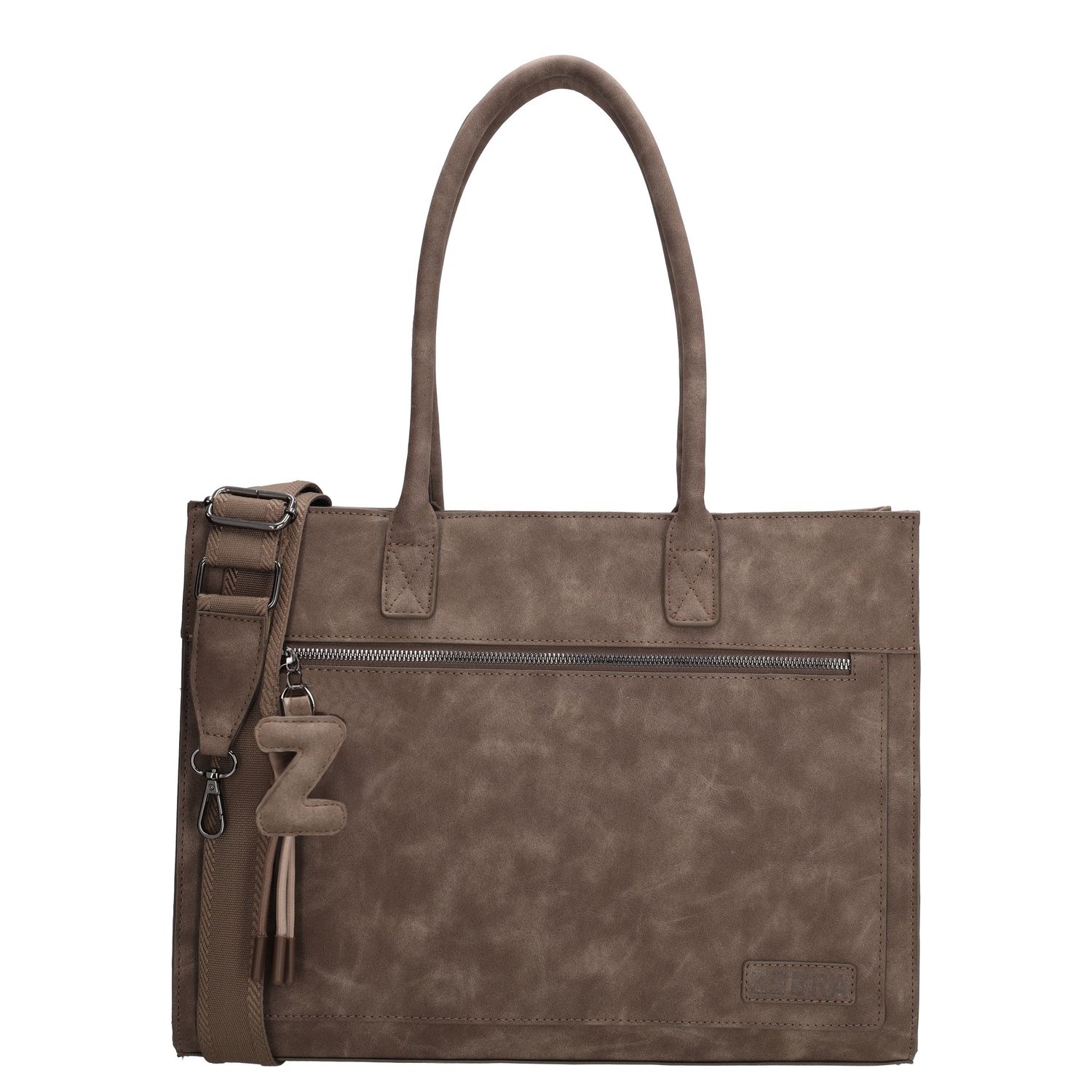 Zebra Trends laptoptas bruin