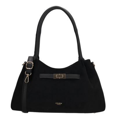 Charm London Dubai Schoudertas zwart