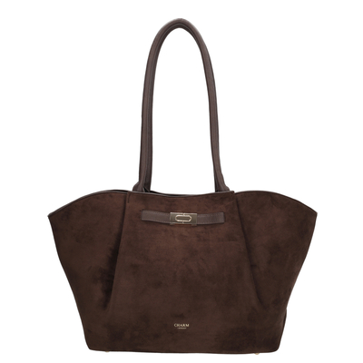 Charm London Dubai Shopper donkerbruin