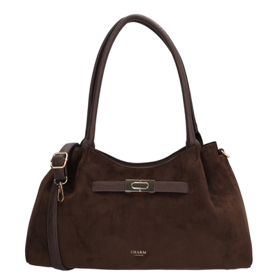 Charm London Dubai Schultertas dunkelbraun