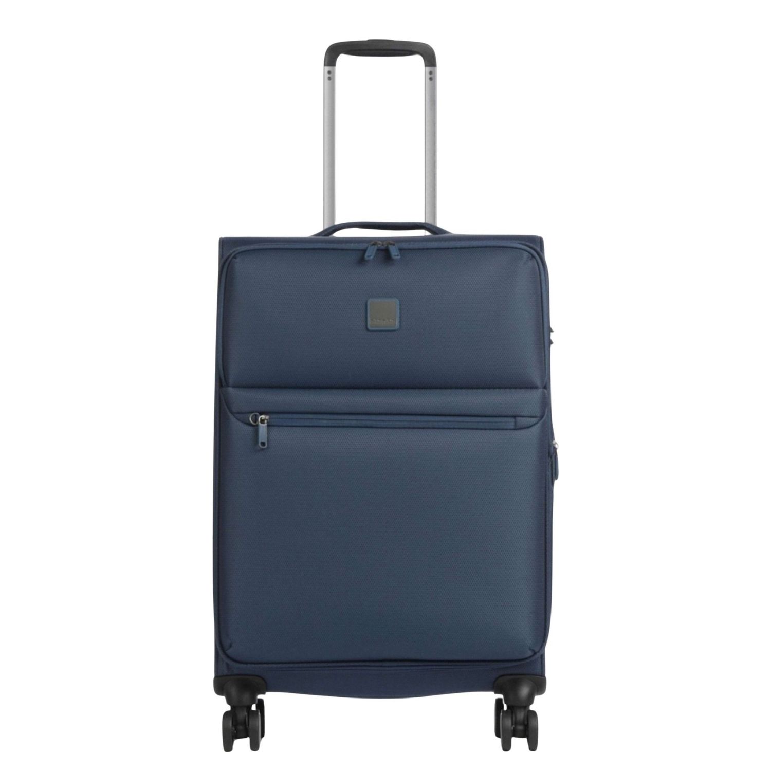 Stratic Lite Spinner 65 cm - Uitbreidbaar 61/68 liter - 65x42x24/27 cm - dark blue zachte koffer lichtgewicht koffer