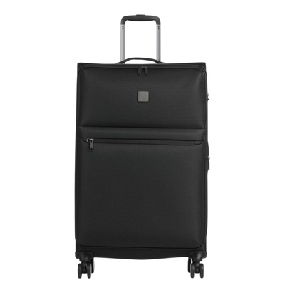 Stratic Stratic Lite Spinner 78 cm - Uitbreidbaar 90/102 liter - 78x46x26/29 cm - black