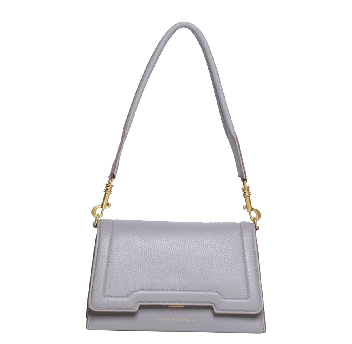 Smaak Amsterdam schoudertas grijs en taupe