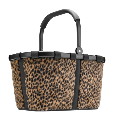 Reisenthel Shopping Carrybag Einkaufskorb - 22 Liter - leo fake fur