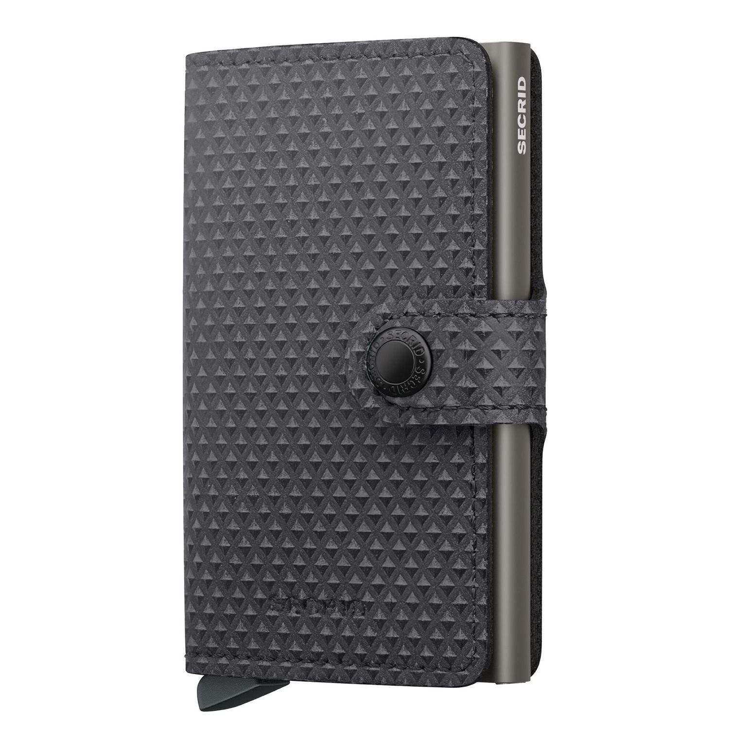 Secrid Miniwallet Portemonnee pyramid grey pasjeshouder