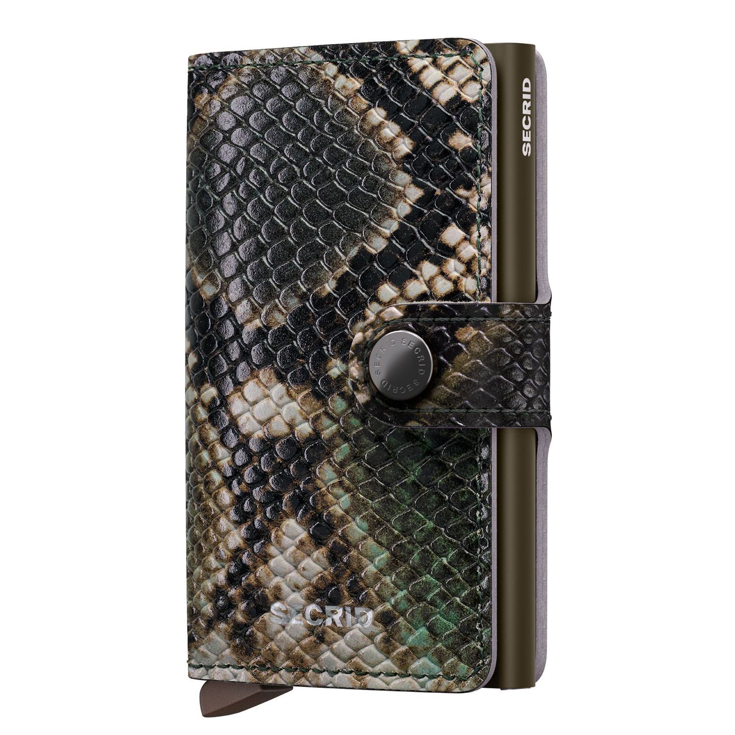 Secrid Miniwallet Portemonnee Serpent green pasjeshouder