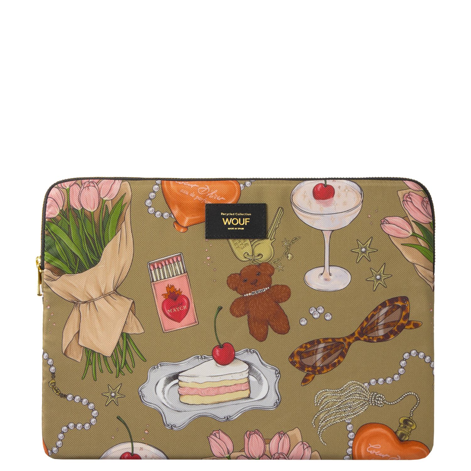 Wouf laptoptas multicolor