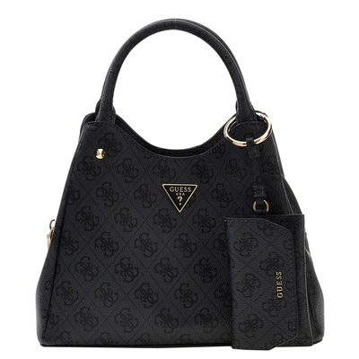 Guess Lorella Logo Small Handtas coal logo