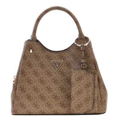Guess Lorella Logo Small Handtas latte logo