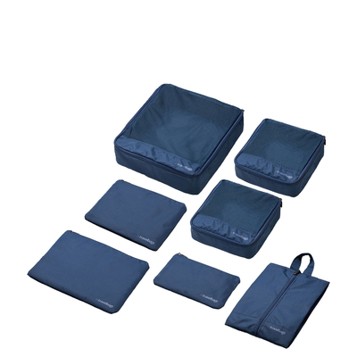 Travelbags Travel Accessories Packing Cube Set - 7-teilig - navy