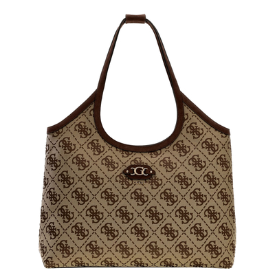 Guess Samantha Handtas latte logo/brown