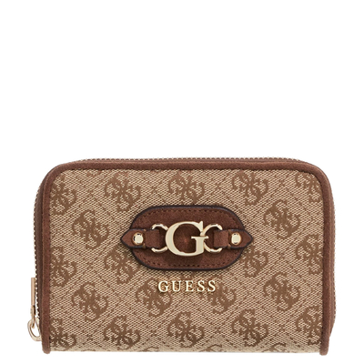 Guess Samantha Geldbörse Medium latte logo/brown