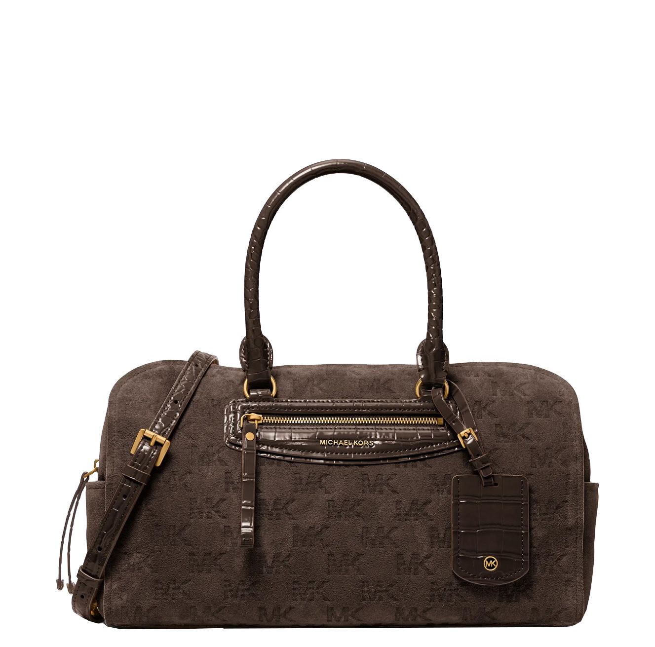 Michael Kors Jet Set weekendtas bruin