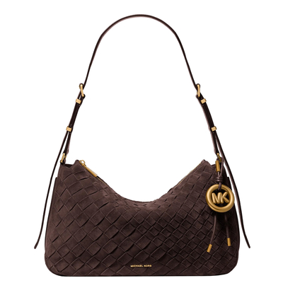 Michael Kors Nolita Schoudertas chocolate