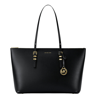 Michael Kors Quinn Schoudertas black