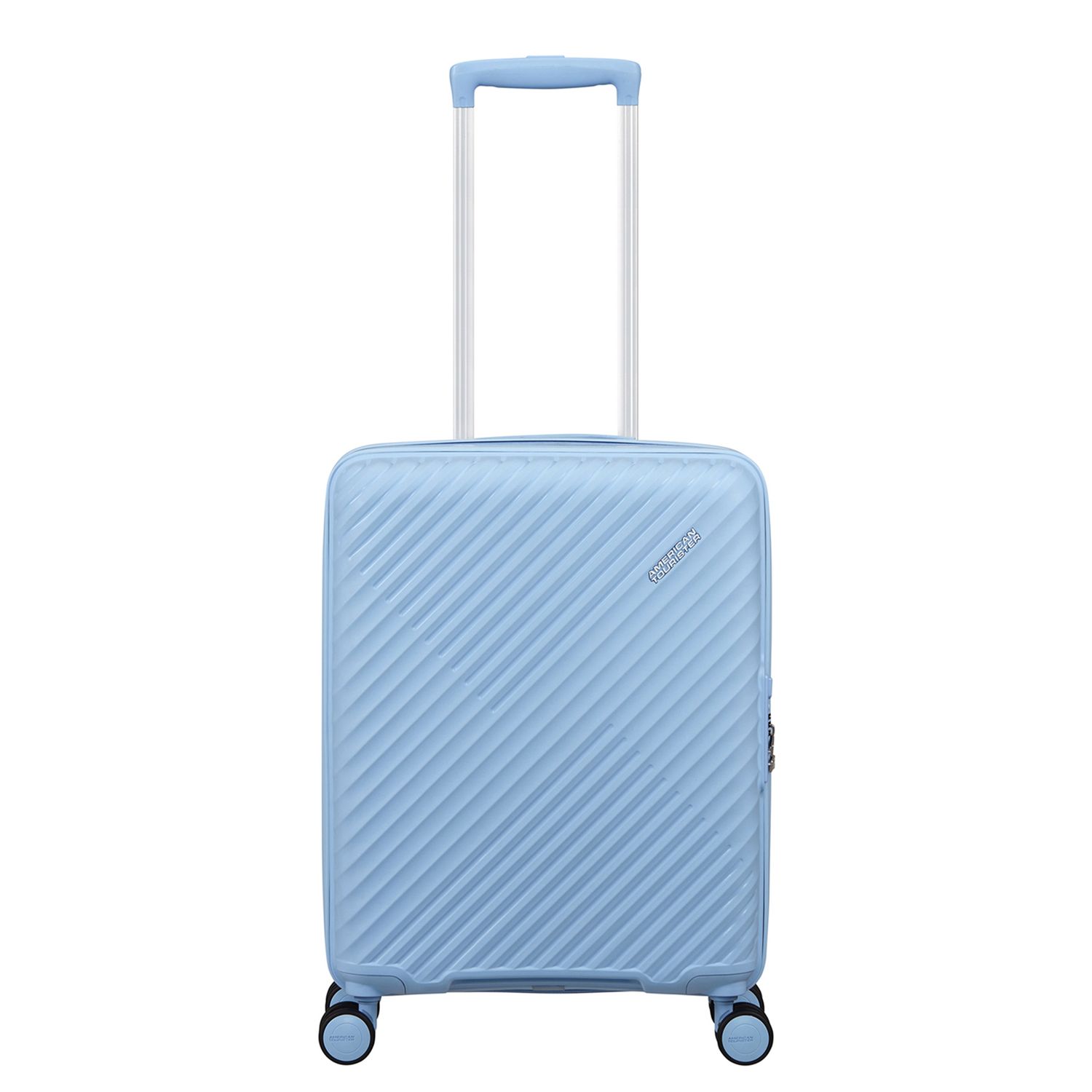 American Tourister Diablast Handbagage Spinner 55 cm - 35 liter - 55x40x20 cm - glacier blue hardcase koffer lichtgewicht koffer