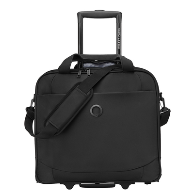 Delsey City Pack 2.0 Business Trolley - Uitbreidbaar 91/100 liter - met 15.6" laptopvak - zwart