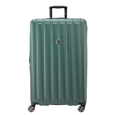Delsey Longitude Spinner 81 cm - Erweiterbar 110/121 Liter - 81x50x32.5/35.5 cm - grün