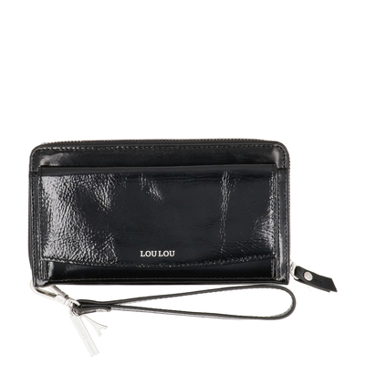 LouLou Essentiels SLB Damesportemonnee - 12 pasjes - black