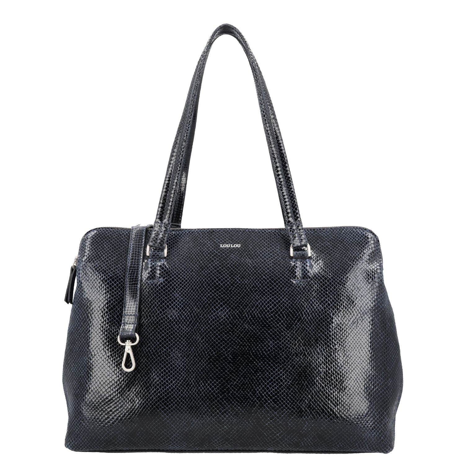 Loulou Essentiels laptoptas blauw
