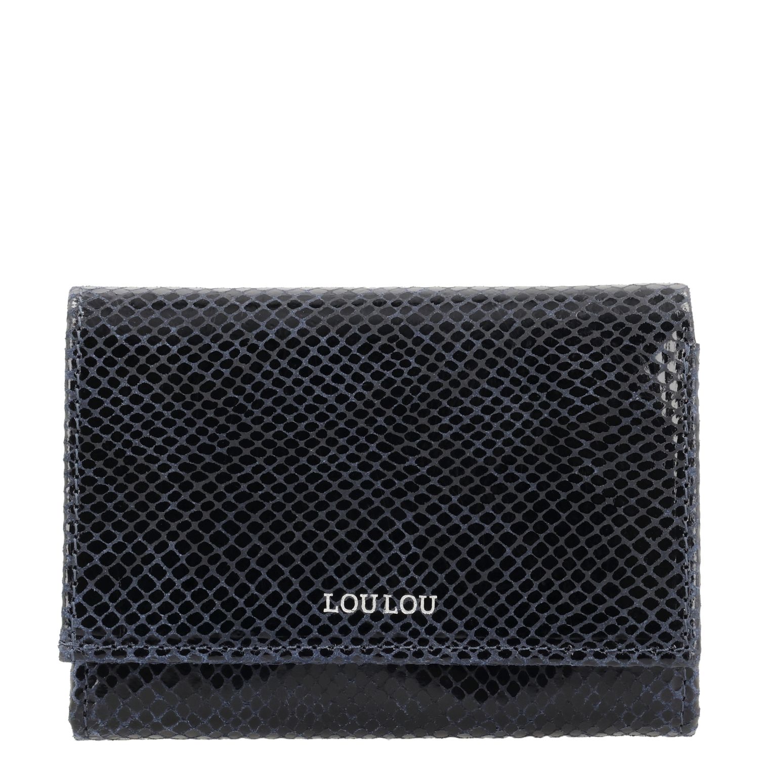Loulou Essentiels portemonnee blauw